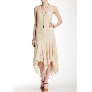 Free People | Lila Lace Slip Maxi Dress in Tea